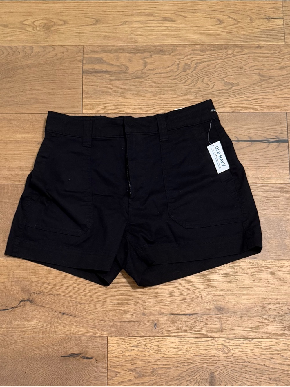 Old Navy Black Women's Casual Pocket Shorts - OG Chino style